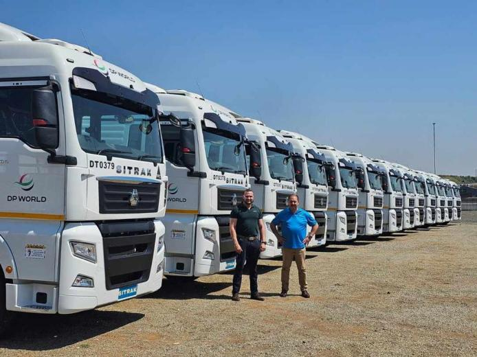 In 2023, South African dealer Alpine Truck And Bus delivers Sitrak truck tractor to major local customer.